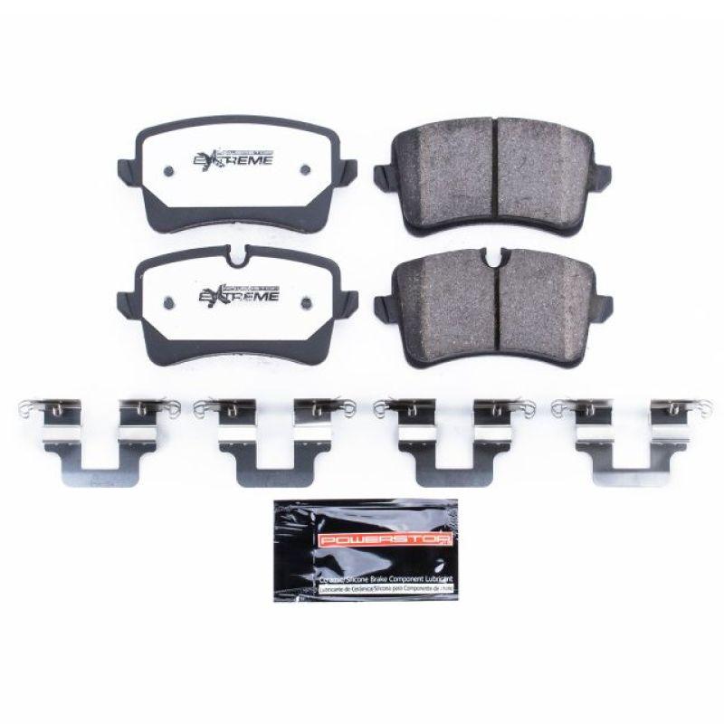 Power Stop 12-18 Audi A6 Rear Z26 Extreme Street Brake Pads w/Hardware - Corvette Realm