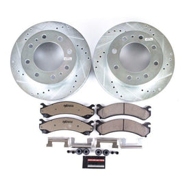 Power Stop 02-04 Chevrolet Avalanche 2500 Front Z36 Truck & Tow Brake Kit - Corvette Realm