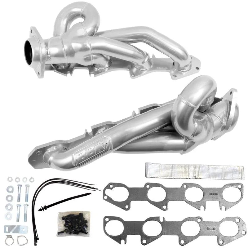 BBK 19-23 Dodge Ram 1500 5.7L (Ex. MegaCab) Shorty Tuned Exhaust Headers - 1-3/4in Silver Ceramic - Corvette Realm