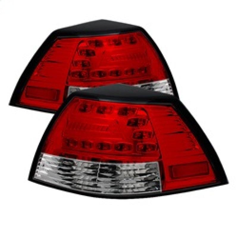 Spyder Pontiac G8 08-09 LED Tail Lights Red Clear ALT-YD-PG808-LED-RC - Corvette Realm