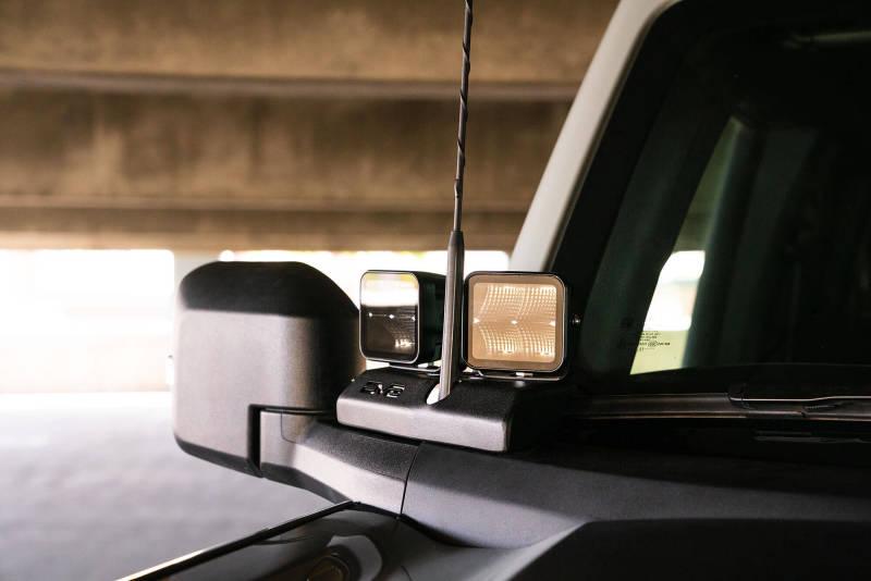 DV8 21-22 Ford Bronco A-Pillar Pod Light Mounts - Corvette Realm