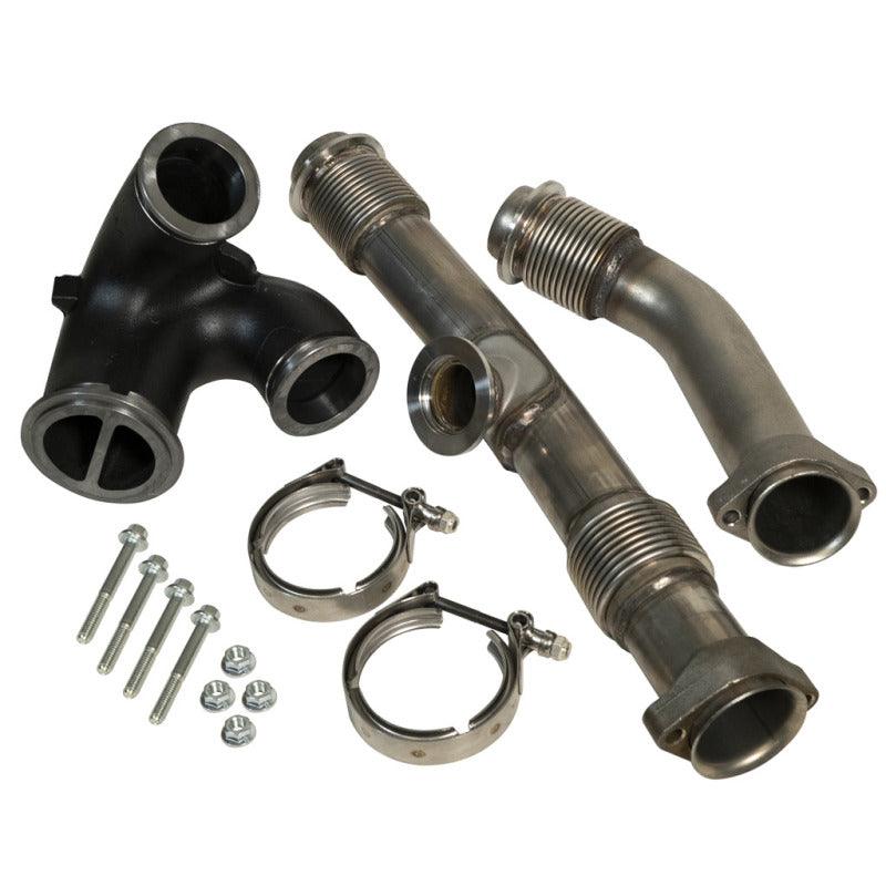 BD Diesel UpPipe Kit - Ford 2004.5-2007 6.0L Powerstroke w/EGR Connector - Corvette Realm