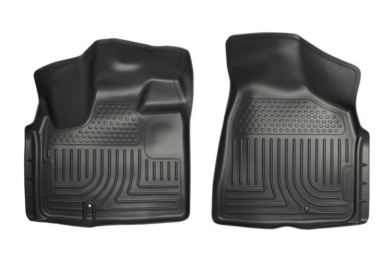 Husky Liners 08-12 Chrysler Town Country/Dodge Grand Caravan WeatherBeater Black Floor Liners - Corvette Realm