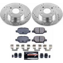 Load image into Gallery viewer, Power Stop 12-18 Fiat 500 Rear Z23 Evolution Sport Brake Kit - Corvette Realm