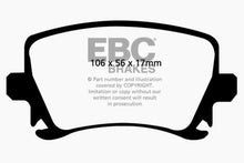Load image into Gallery viewer, EBC 06-13 Audi A3 2.0 Turbo (Girling rear caliper) Redstuff Rear Brake Pads - Corvette Realm