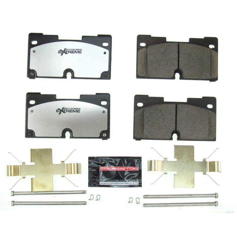 Power Stop 2019 Chevrolet Silverado 1500 Front Z36 Truck & Tow Brake Pads w/Hardware - Corvette Realm