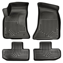 Load image into Gallery viewer, Husky Liners 11-12 Dodge Challenger WeatherBeater Combo Black Floor Liners - Corvette Realm