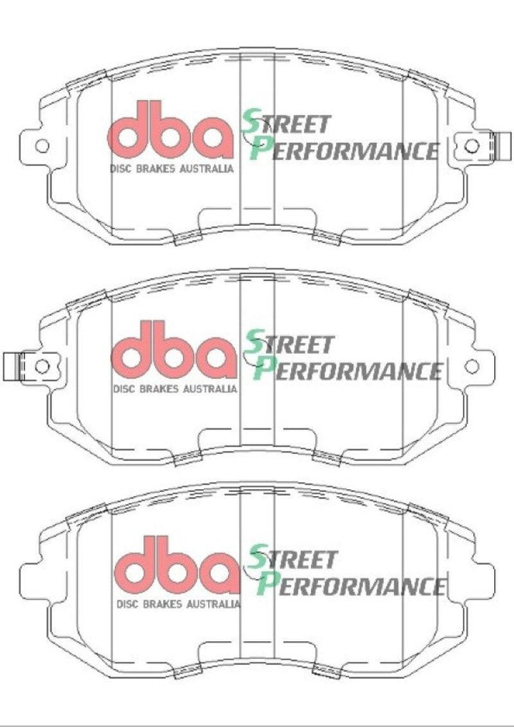 DBA 03-05 Subaru WRX / 08 Subaru WRX SP500 Front Brake Pads - Corvette Realm