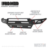 Westin 16-19 Chevy/GMC  Silverado/Sierra 1500 Pro-Mod Front Bumper