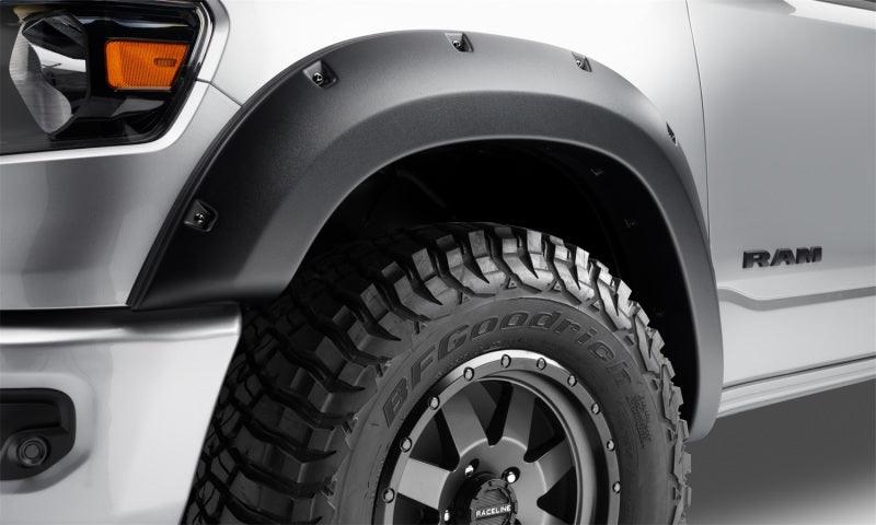 Bushwacker 10-18 Dodge RAM 2500 / 3500 (Incl. Dually) Forge Style Flares 4pc - Black - Corvette Realm