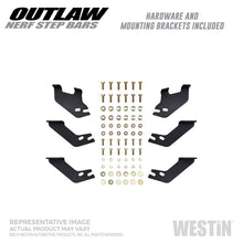 Load image into Gallery viewer, Westin 05-19 Toyota Tacoma Double Cab Outlaw Nerf Step Bars