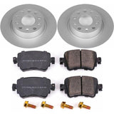 Power Stop 15-18 Volkswagen Golf Rear Z23 Evolution Sport Coated Brake Kit