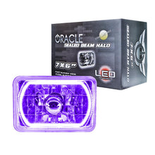 Load image into Gallery viewer, Oracle Pre-Installed Lights 7x6 IN. Sealed Beam - UV/Purple Halo - Corvette Realm