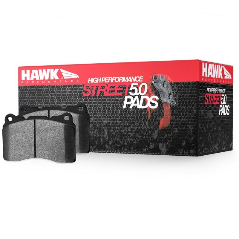 Hawk 2010-2013 Chevy Corvette Grand Sport (One-Piece Pads) High Perf. Street 5.0 Front Brake Pads - Corvette Realm