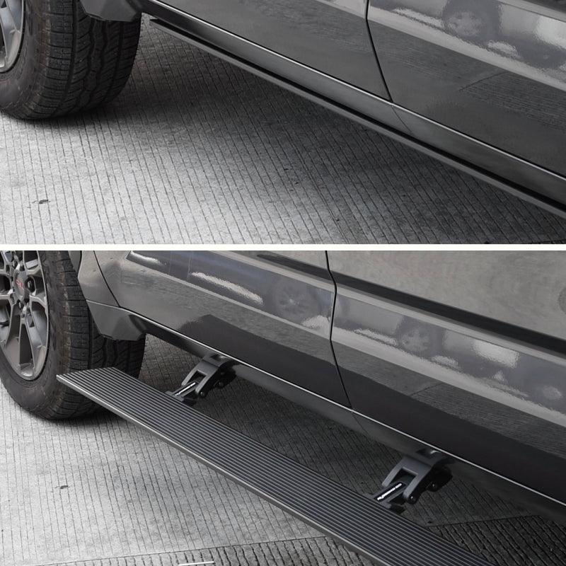 Go Rhino 22-23 Toyota Tundra CrewMax Cab 4dr E-BOARD E1 Electric Running Board Kit - Tex. Blk - Corvette Realm