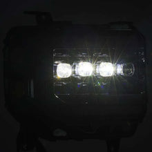 Load image into Gallery viewer, AlphaRex 14-18 GMC Sierra NOVA LED Proj Headlights Plnk Style Alpha Blk w/Activ Light/Seq Signal/DRL - Corvette Realm