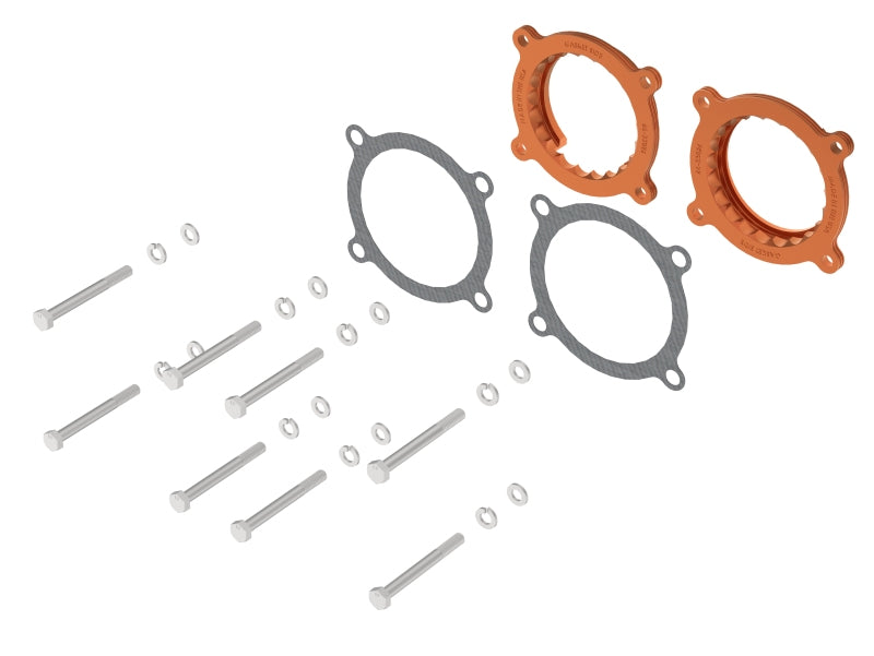 aFe 24-25 Ford Mustang GT/ Horse V8 5.0L Silver Bullet Throttle Body Spacer