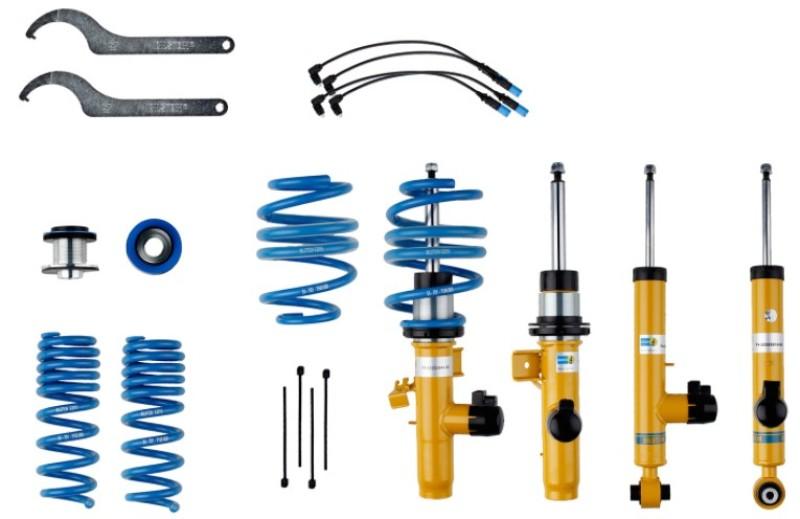 Bilstein B16 (DampTronic) 13-15 BMW 335i xDrive Front and Rear Suspension Kit - Corvette Realm