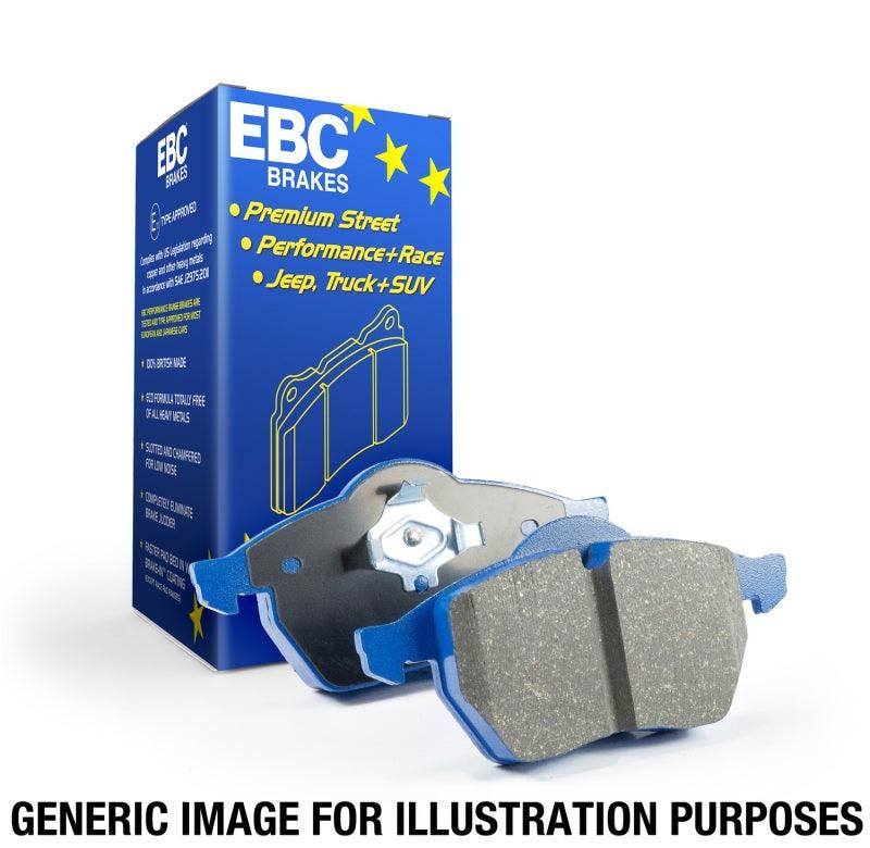 EBC 06-12 BMW 335i 3.0T (E90/E92/E93) Bluestuff Front Brake Pads - Corvette Realm