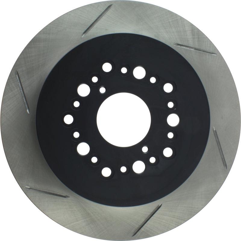 StopTech Power Slot 93-94 Lexus LS Series / 95-00 LS400 / 92-00 SC 400 Rear Right Slotted Rotor - Corvette Realm