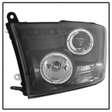 Load image into Gallery viewer, Spyder Dodge Ram 1500 09-14 10-14 Projector Headlights Halogen- LED Halo LED - Blk PRO-YD-DR09-HL-BK - Corvette Realm