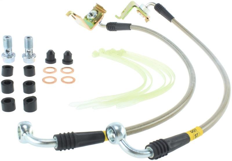 StopTech 03-08 Dodge Viper Stainless Steel Front Brake Line Kit - Corvette Realm