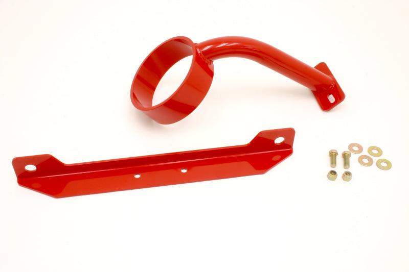 BMR 05-10 S197 Mustang Front Driveshaft Safety Loop - Red - Corvette Realm