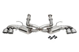 Corsa 2020-25 Corvette C8 Pro-Series 3.0in Cat-Back 4.5in. Tips - Black PVD