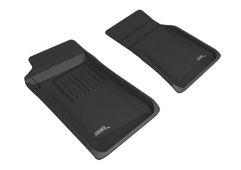 3D MAXpider 89-05 Mazda Miata Kagu Floormats - Black - Corvette Realm