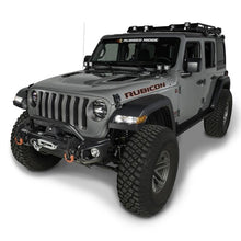 Load image into Gallery viewer, Rugged Ridge 18-20 Jeep Wrangler JL/JT Arcus Front Bumper Set w/ Overrider - Corvette Realm