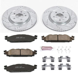Power Stop 11-19 Ford Explorer Front Z23 Evolution Sport Brake Kit - Corvette Realm