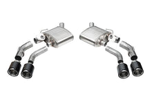 Load image into Gallery viewer, Corsa 2016-2024 Chevrolet Camaro SS / ZL1 Valved Axle-Back Exhaust w/ Carbon Fiber Quad Tips