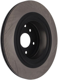 StopTech Power Slot Nissan 370z / Infiniti G37 SportStop Slotted Rear Right Rotor - Corvette Realm