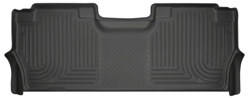 Husky Liners 21-23 Ford F-150 CC SC / 2017 Ford SD CC WeatherBeater Rear Floor Liners - Black - Corvette Realm