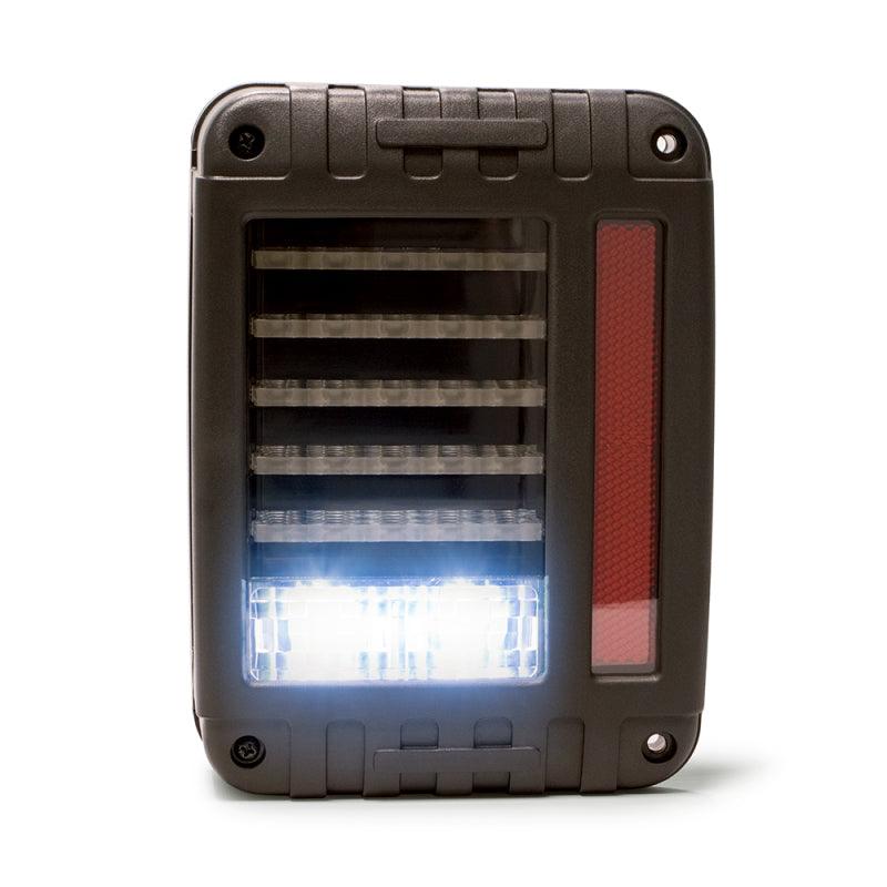 DV8 Offroad 07-18 Jeep Wrangler JK Horizontal LED Tail Light - Corvette Realm