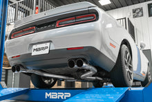 Load image into Gallery viewer, MBRP 15-16 Dodge Challenger 5.7L HEMI Cat Back Dual Split Rear