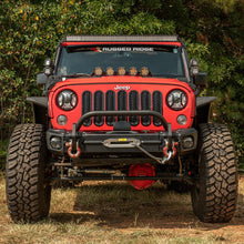 Load image into Gallery viewer, Rugged Ridge Arcus Front Bumper Set W/ Overrider 2018 Jeep Wrangler JK - Corvette Realm