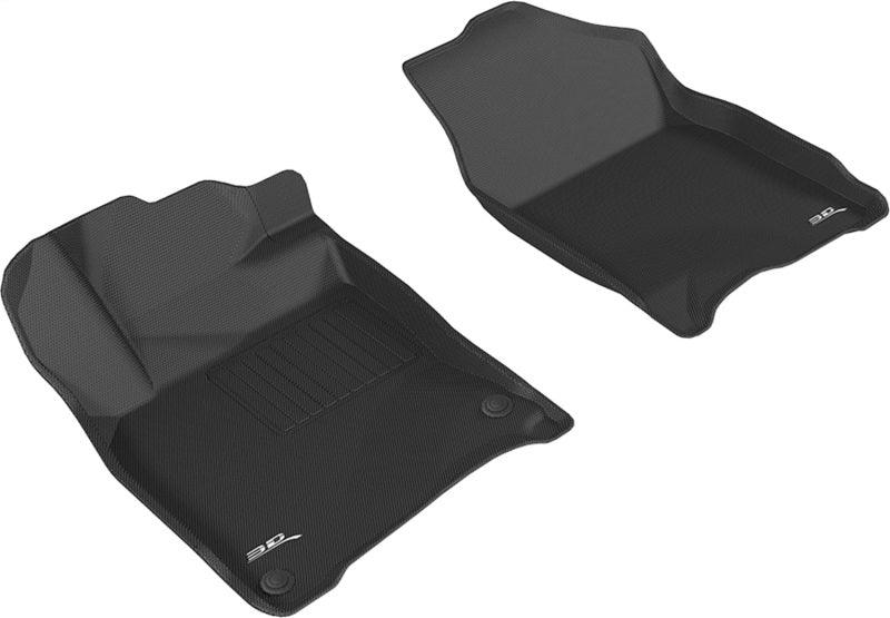 3D MAXpider 2016-2020 Honda Civic Kagu 1st Row Floormat - Black - Corvette Realm