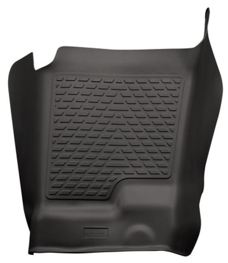 Husky Liners 07-12 Chevy Silverado/GMC Sierra Crew Cab WeatherBeater Center Hump Black Floor Liner - Corvette Realm