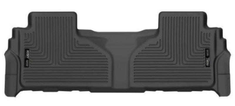 Husky Liners 21-23 Chevrolet Suburban X-Act Contour 2nd Rear Black Floor Liners - Corvette Realm