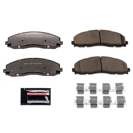 Power Stop 12-19 Ford F-250 Super Duty Front Z36 Truck & Tow Brake Pads w/Hardware - Corvette Realm