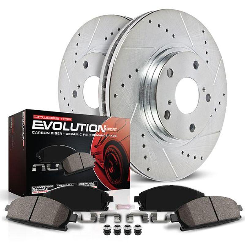 Power Stop 2021 Kia K5 Rear Z23 Evolution Brake Kit - Corvette Realm