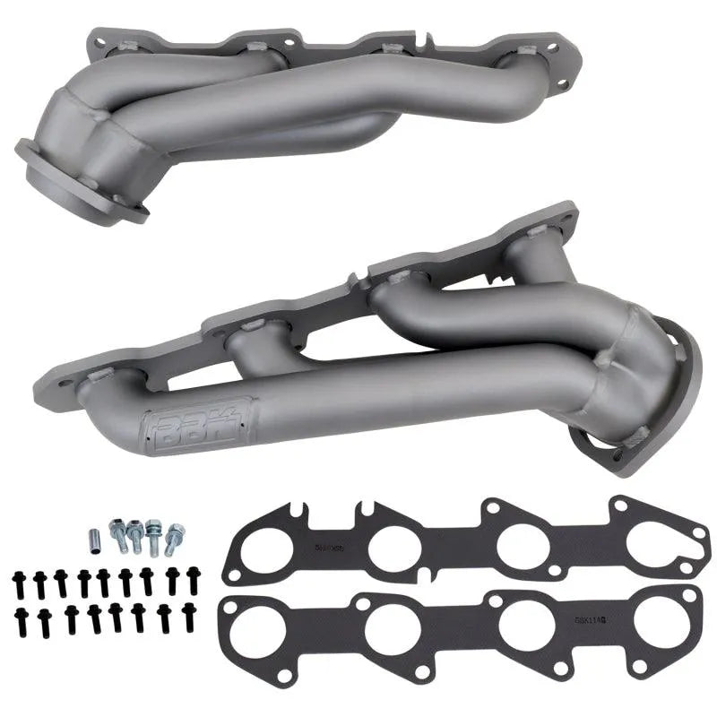 BBK 09-20 Dodge Challenger Hemi 5.7L Shorty Tuned Length Exhaust Headers - 1-3/4in Titanium Ceramic - Corvette Realm