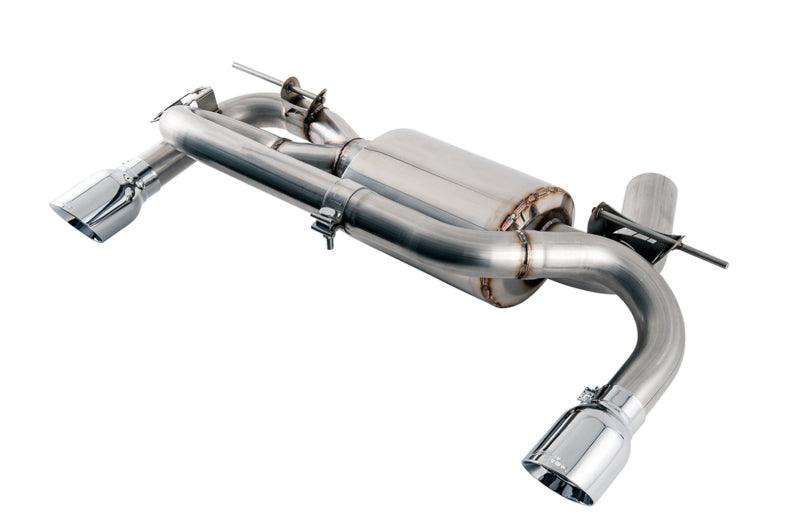 AWE Tuning BMW F3X 335i/435i Touring Edition Axle-Back Exhaust - Chrome Silver Tips (102mm) - Corvette Realm