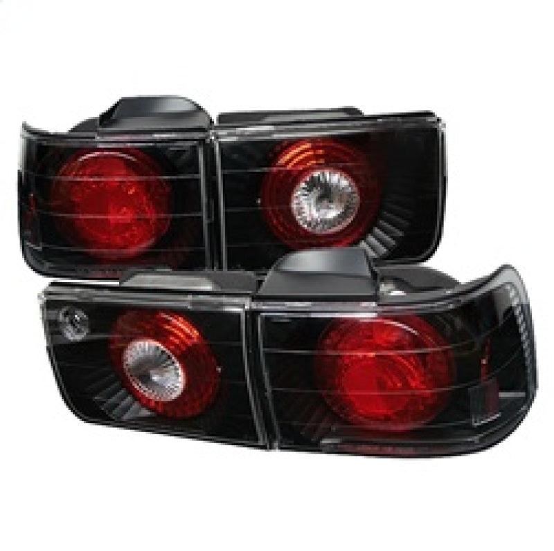 Spyder Honda Accord 92-93 4Dr Euro Style Tail Lights Black ALT-YD-HA92-4D-BK - Corvette Realm