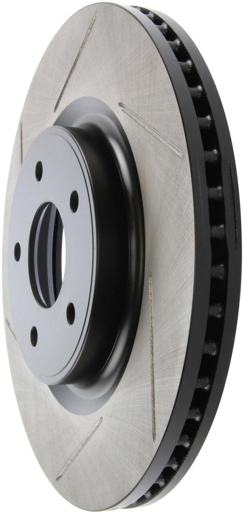 StopTech 13-15 Nissan Pathfinder Slotted Front Right Rotor - Corvette Realm