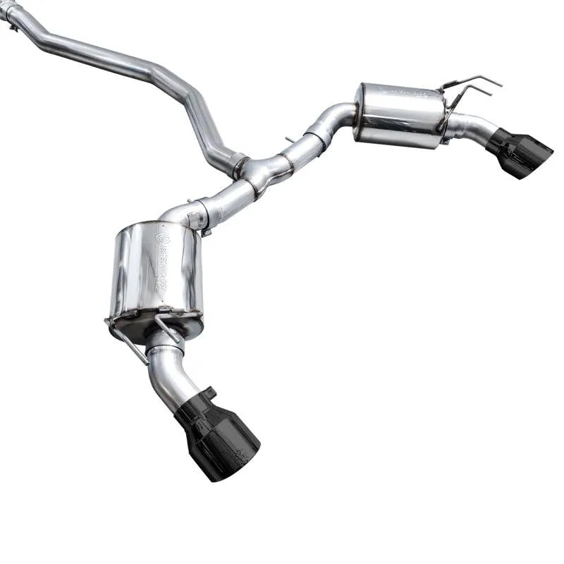 AWE Tuning 22+ Honda Civic Si/Acura Integra Touring Edition Catback Exhaust - Dual Diamond Black Tip - Corvette Realm