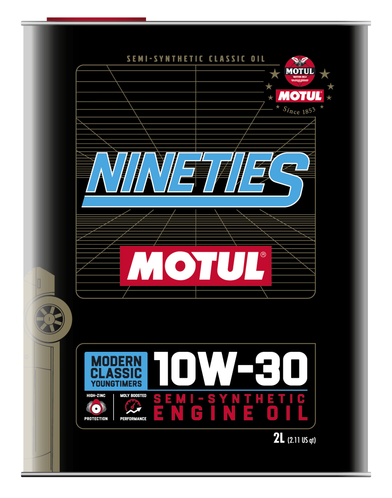 Motul 10W30 Classic Nineties Oil - 10x2L - Corvette Realm