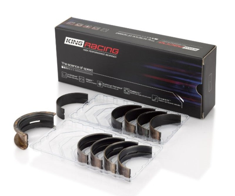 King Ford 302 CID Coyote (Size STD) Performance Coated Main Bearing Set - Size STD
