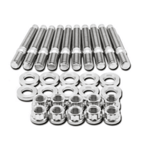 Load image into Gallery viewer, BLOX Racing SUS303 Stainless Steel Intake Manifold Stud Kit M8 x 1.25mm 55mm in Length - 9-piece - Corvette Realm